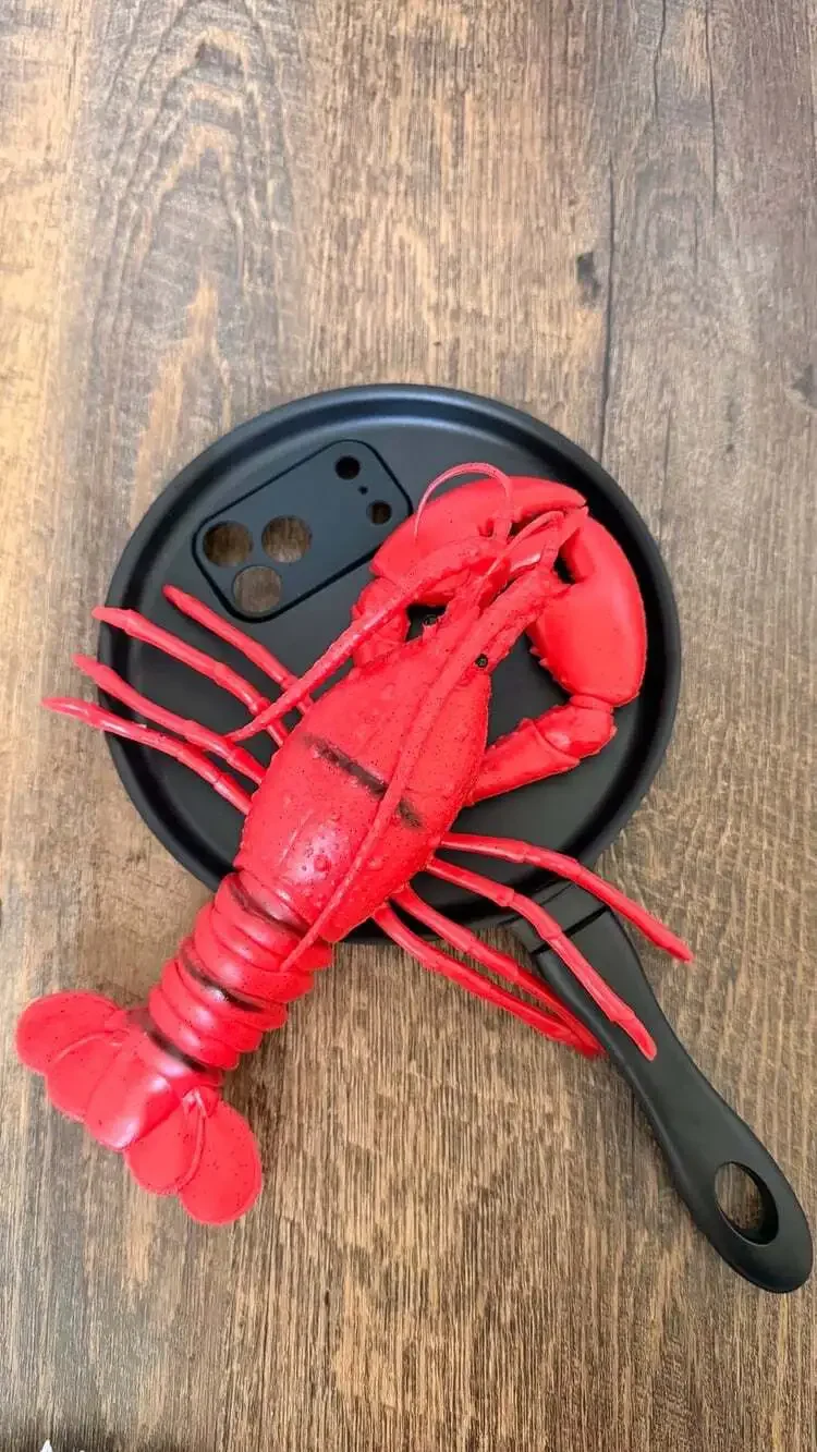 New case iPhone 17 pro max lobster